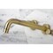 Kingston Brass Roman Tub Faucet, Antique Brass, Wall Mount KS8023DL - alternate 3